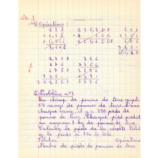 Cahiers de devoirs mensuels