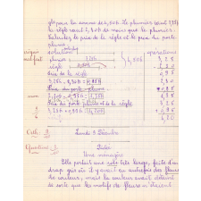 Cahier mensuel
