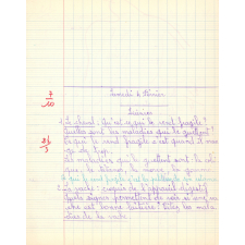 Cahier de compositions