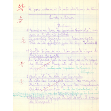 Cahier de compositions
