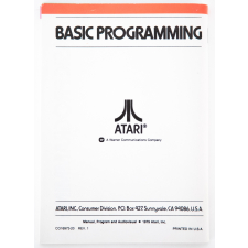Programmation BASIC Atari : Livret