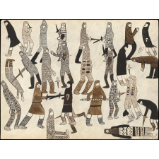 Production plastique fonds Burel. Tapisserie de Bayeux.