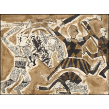 Production plastique fonds Burel. Tapisserie de Bayeux.