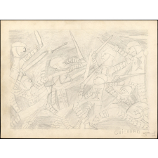 Production plastique fonds Burel. Tapisserie de Bayeux.