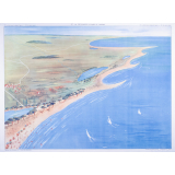 37 : la côte basse à plage et lagune