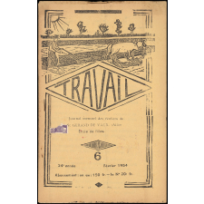 Journal scolaire Freinet. Travail. N°6, février, 1954.