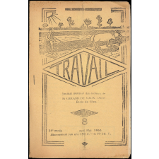 Journal scolaire Freinet. Travail. N°8, avril mai, 1954.