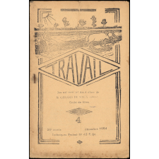 Journal scolaire Freinet. Travail. N°4, décembre, 1954.