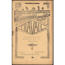 Journal scolaire Freinet. Travail. N°4, décembre, 1954.