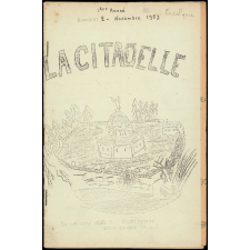 Journal scolaire Freinet. La citadelle. N°2, novembre, 1953.