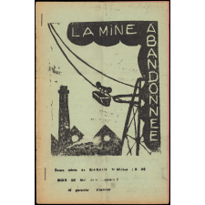 Journal scolaire Freinet. La mine abandonnée. N°5, mai juin, [1953].