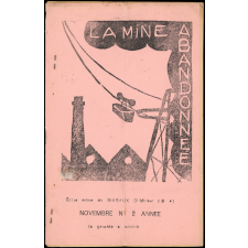 Journal scolaire Freinet. La mine abandonnée. Décembre, [1953].