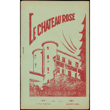 Journal scolaire Freinet. Le château rose. N°5, mai juin, 1961.