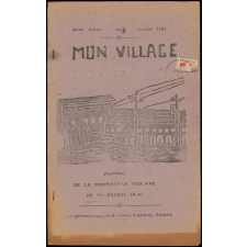 Journal scolaire Freinet. Mon village. N°2, janvier, 1951.