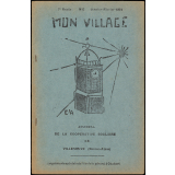 Journal scolaire Freinet. Mon village. N°2, janvier février, 1954.