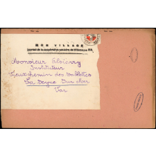 Journal scolaire Freinet. Notre château. N°1, octobre, 1950.