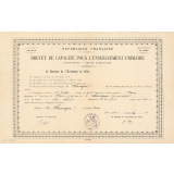 Brevet de capacité pour l'enseignement primaire (Instituteurs - Brevet élémentaire).