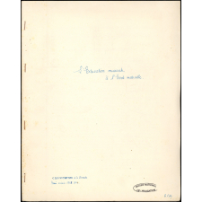 Conférence pédagogique. L'éducation musicale à l'Ecole Maternelle. Année scolaire 1963-1964.