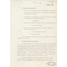Conférence pédagogique 1975-1976. Notions clés.