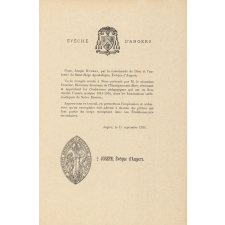 Compte rendu de conférences pédagogiques dans les maisons d'Enseignement secondaire du diocèse d'Angers. Année scolaire 1913-1914.