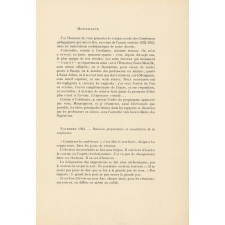 Compte rendu de conférences pédagogiques dans les maisons d'Enseignement secondaire du diocèse d'Angers. Année scolaire 1922-1923.