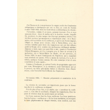 Compte rendu de conférences pédagogiques dans les maisons d'Enseignement secondaire du diocèse d'Angers. Année scolaire 1923-1924.