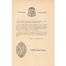 Compte rendu de conférences pédagogiques dans les maisons d'Enseignement secondaire du diocèse d'Angers. Année scolaire 1930-1931.
