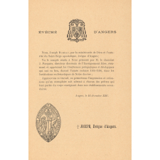 Compte rendu de conférences pédagogiques dans les maisons d'Enseignement secondaire du diocèse d'Angers. Année scolaire 1935-1936.