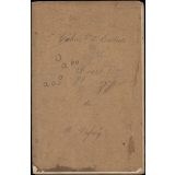 Cahier d'écriture.