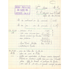 Cahiers de conseils. 
