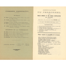 Association du personnel des écoles annexes et des écoles d'application de France. 17e année. N°34. Juin 1936.