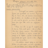 Compte-Rendu de conférences pédagogiques organisées par l'Inspection Primaire de la Tour-du-Pin (Isère) de 1943 à 1957. 