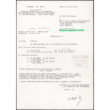 Stage informatique. 09-11-12/01/1996. 