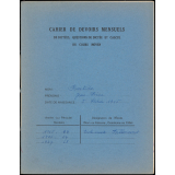 Cahiers de devoirs mensuels