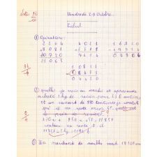 Cahiers de devoirs mensuels