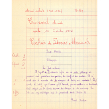 Cahiers de devoirs mensuels
