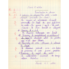 Cahier de compositions