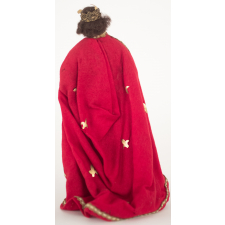 Poupée costumée : homme du Moyen Age (élément d'un couple)