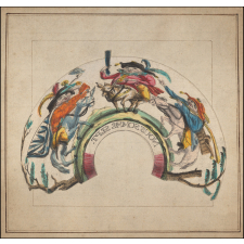 Planche d'anamorphose : Nous somme sept