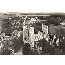 Jumièges : les ruines de l'abbaye romane