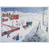 Tableau mural. 5 : l'hiver. 6 : le printemps. 