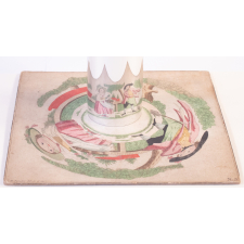 Planche d'anamorphose : les jardiniers