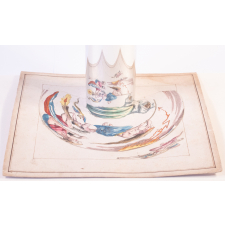 Planche d'anamorphose : sabbat de sorcières