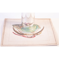 Planche d'anamorphose : homme ou enfant sur un aigle
