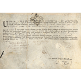 Diplôme de bachelier en droit.