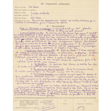 Inspection des écoles Primaires élémentaires - Notice individuelle.