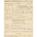 Inspection des écoles Primaires élémentaires - Notice individuelle.