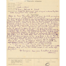 Inspection des écoles Primaires élémentaires - Notice individuelle.