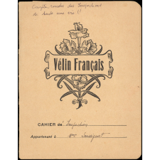 Cahier d'Inspection.