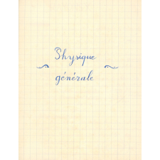Physique générale